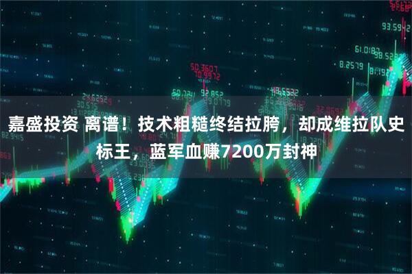 嘉盛投资 离谱！技术粗糙终结拉胯，却成维拉队史标王，蓝军血赚7200万封神
